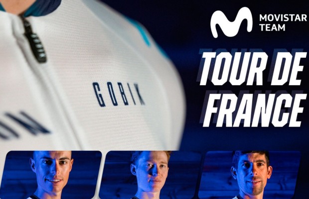 El Movistar Team anuncia su equipo para el Tour de Francia 2023