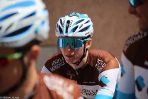 This cyclist suffered a serious injury in Paris Roubaix U-23 because of a disc rotor