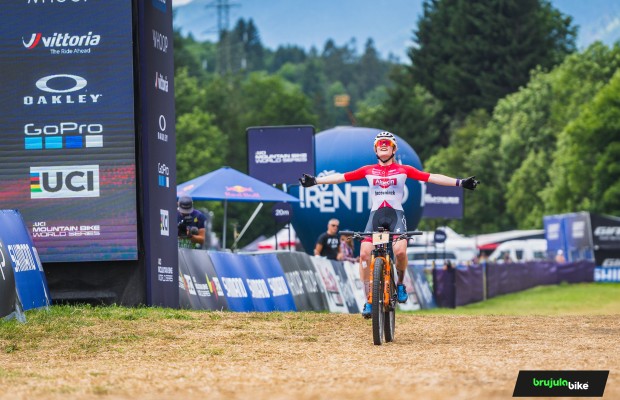 Pieterse extiende su dominio y gana con aplastante autoridad la Copa del Mundo XCO de Val di Sole