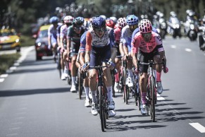 Wout Poels sentences the breakaway of the day in the third consecutive alpine stage of the Tour