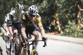 Wout Poels sentences the breakaway of the day in the third consecutive alpine stage of the Tour