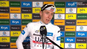 Jonas Vingegaard with half a Tour in his pocket after the time trial
