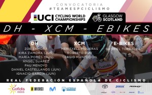 Esta es la Selección Española para el Campeonato del Mundo de MTB 2023