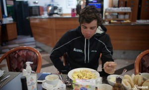 Alberto Chicote sobre la alimentación de un ciclista profesional:  "¡Joder, es impresionante!"