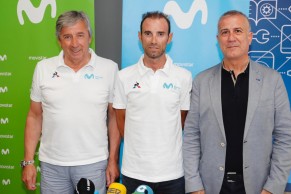 Valverde renueva con el Movistar Team y se retirará con 41 años