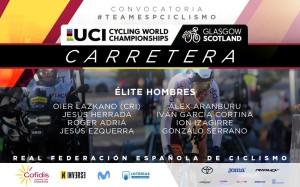 Esta es la Selección Española de carretera para el Mundial de Glasgow 2023