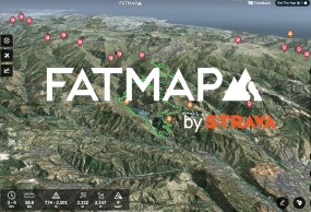 Las suscriptores de Strava ya tienen acceso a Fatmap