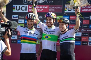 Henrique Avancini wins the Short Track of the Vallnord World Cup 2019