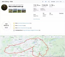 Dibuja un enorme pene en Strava por una buena causa