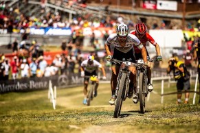 Nino Schurter's customised cycling shoes