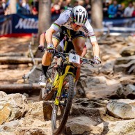 Nino Schurter's customised cycling shoes