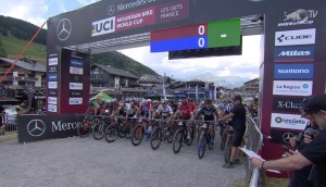 Van der Poel returns and wins the Short Track of the Les Gets World Cup