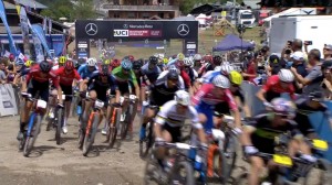 Nino Schurter wins again in the World Cup of Les Gets 2019