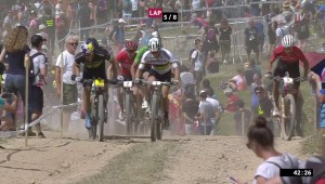 Nino Schurter wins again in the World Cup of Les Gets 2019