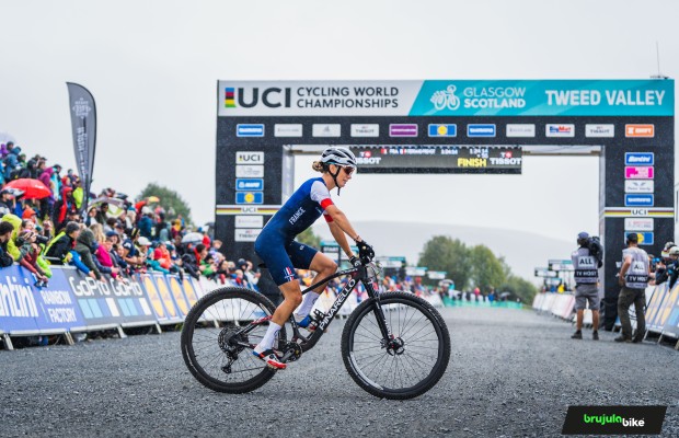 Hardtails continue to win World Championships, in detail Ferrand-Prevot's Pinarello Dogma XC HT