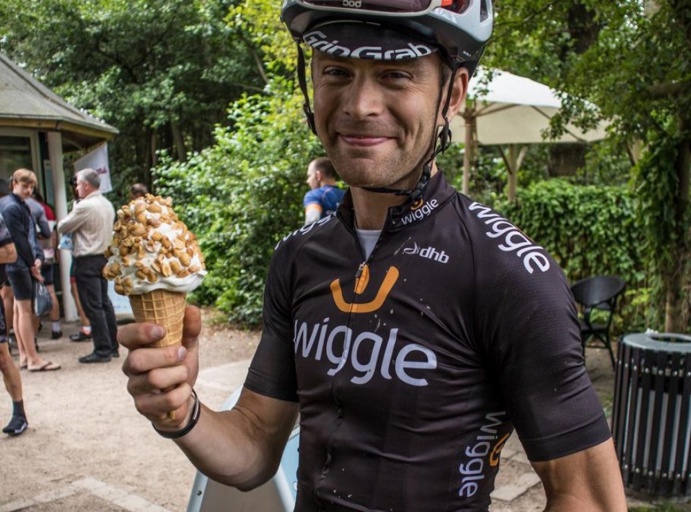 Beneficios del helado para los ciclistas