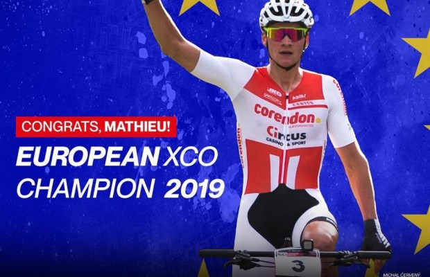 Mathieu Van der Poel becomes the European XCO Champion 2019