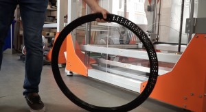 Así es la primera rueda impresa en 3D