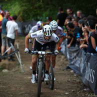 Mathieu Van der Poel gana con otro ataque fulminante la Copa del Mundo XCO de Val di Sole 2019