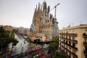 Movistar se queda a 55 centésimas del triunfo en la crono inaugural de La Vuelta 2023