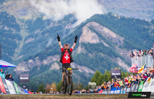 Mathias Fluckiger returns to the top after winning the XCO World Cup Andorra 2023