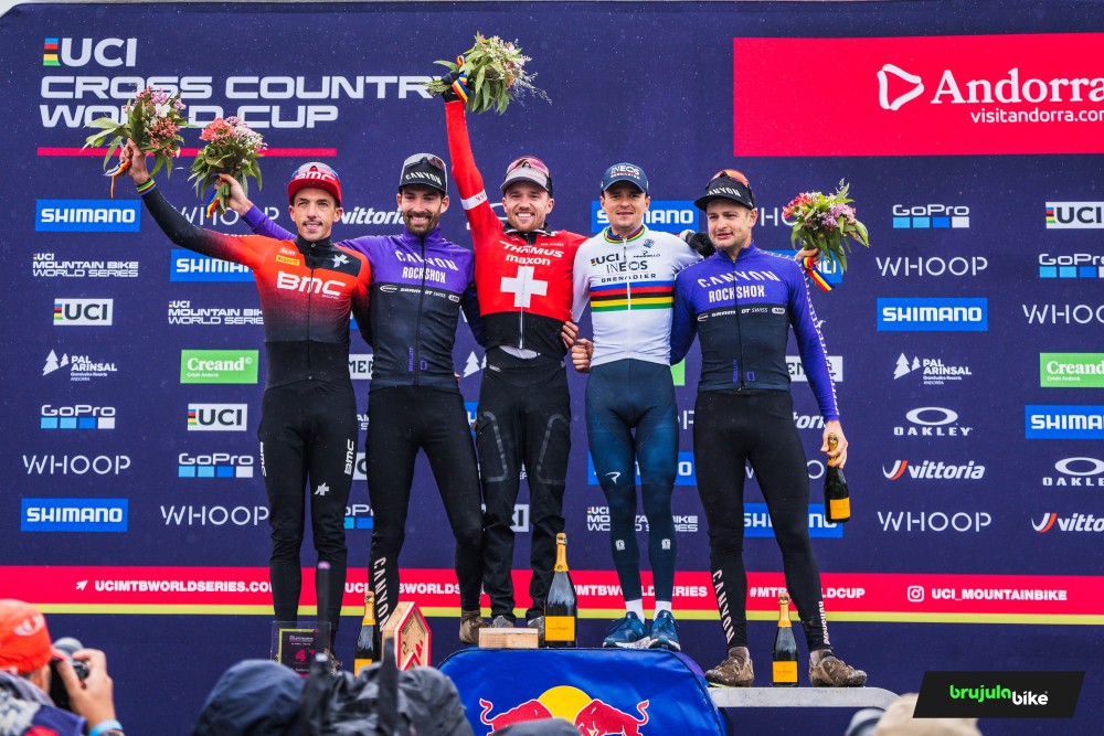 Mathias Fluckiger vuelve a lo más alto ganado la Copa del Mundo XCO de ...