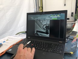 This is how the UCI performs a mechanical anti-doping control in the MTB World Cup