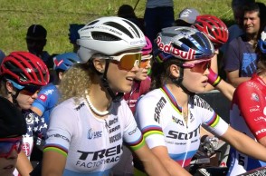 Pauline Ferran Prevot wins the Lenzerheide Short Track