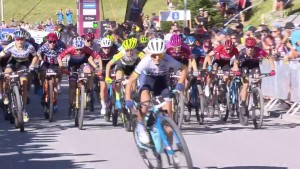 Pauline Ferran Prevot wins the Lenzerheide Short Track