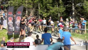 Pauline Ferran Prevot wins the Lenzerheide Short Track