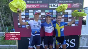 Pauline Ferran Prevot wins the Lenzerheide Short Track