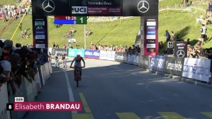 Pauline Ferran Prevot wins the Lenzerheide Short Track