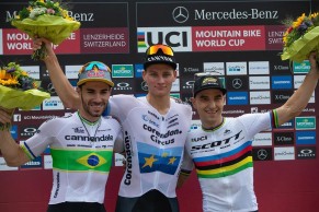 Van der Poel wins the Lenzerheide Short Track