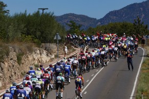 Festival del Jumbo-Visma en la 6ª etapa de La Vuelta a España 2023