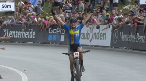 Jenny Rissveds wins the Lenzerheide XCO World Cup 2019