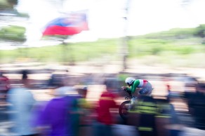 Ganna wins in La Vuelta time trial that clarifies the classification a bit