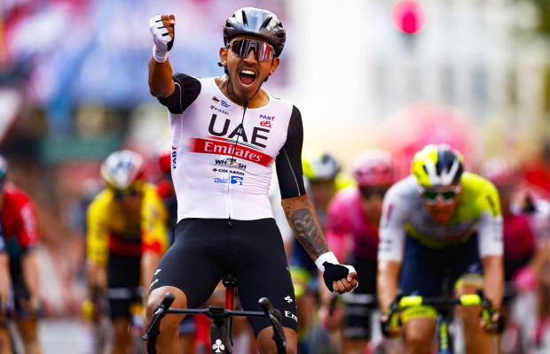 Juan Sebastián Molano desarbola a Alpecin en el sprint de la 12ª etapa de La Vuelta