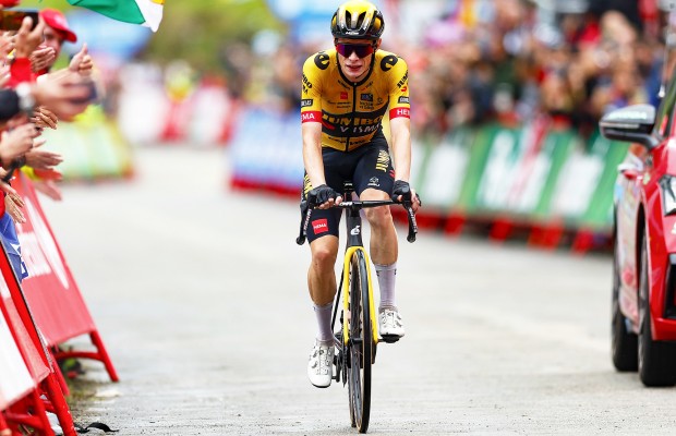 Jonas Vingegaard in contention for the final victory in La Vuelta