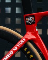 The Cervélo S5 for Sepp Kuss for winning La Vuelta in detail