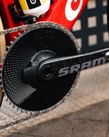 The Cervélo S5 for Sepp Kuss for winning La Vuelta in detail