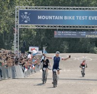 Loana Lecomte with authority and Victor Koretzky in sprint win the XCO Paris 2024 Test Event