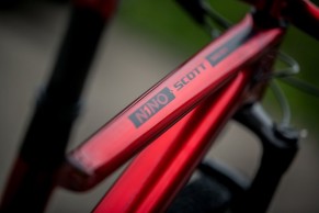 Nino Schurter's new Scott Spark bike for the World Championship in Canada in detail