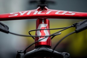 Nino Schurter's new Scott Spark bike for the World Championship in Canada in detail