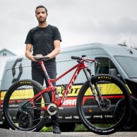 Nino Schurter's new Scott Spark bike for the World Championship in Canada in detail