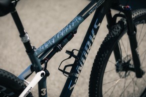 Las Specialized S-Works Epic de Jenny Rissveds para el Campeonato del Mundo 2019
