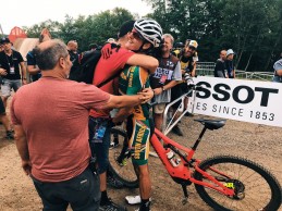 Alan Hatherly and Natalie Schneitter are the first E-MTB World Champions in history