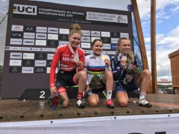 Pauline Ferrand Prevot becomes XCO World Champion 2019