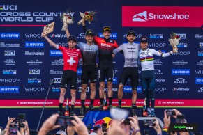 Sarrou gana en el maravilloso caos de la Copa del Mundo XCO de Snowshoe