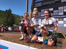 Pauline Ferrand Prevot becomes XCO World Champion 2019