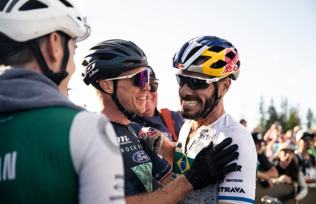 Emotional farewell for Henrique Avancini in the Snowshoe XCO World Cup